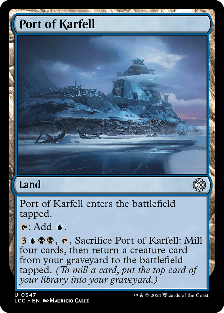 Port of Karfell [The Lost Caverns of Ixalan Commander] | RetroPlay Games