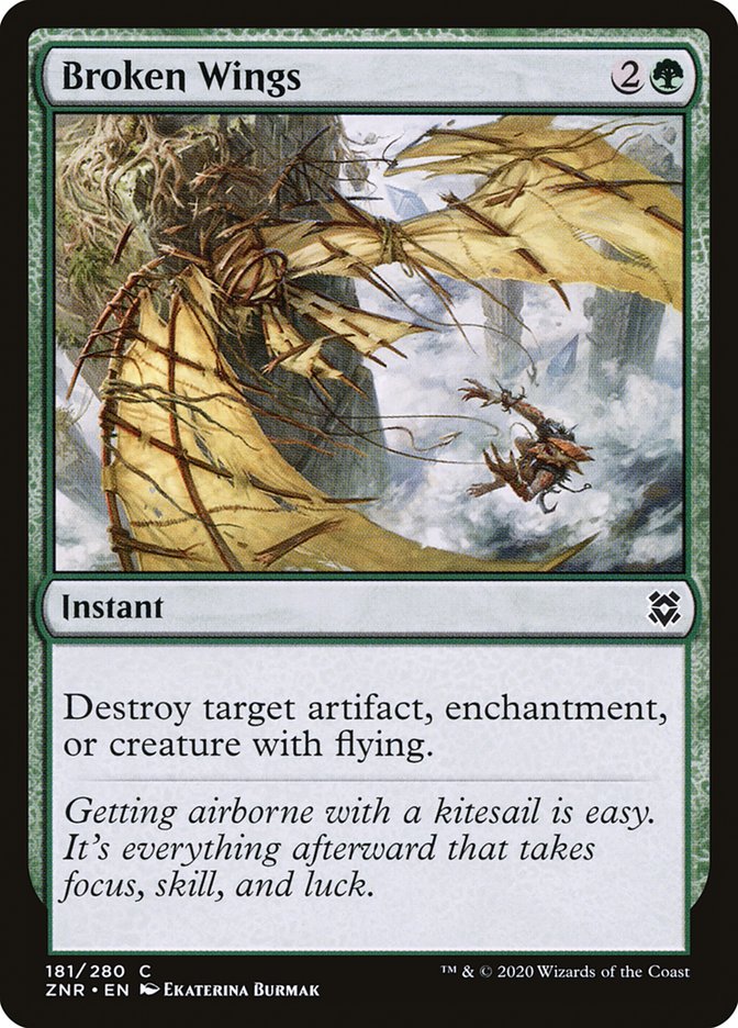 Broken Wings [Zendikar Rising] | RetroPlay Games
