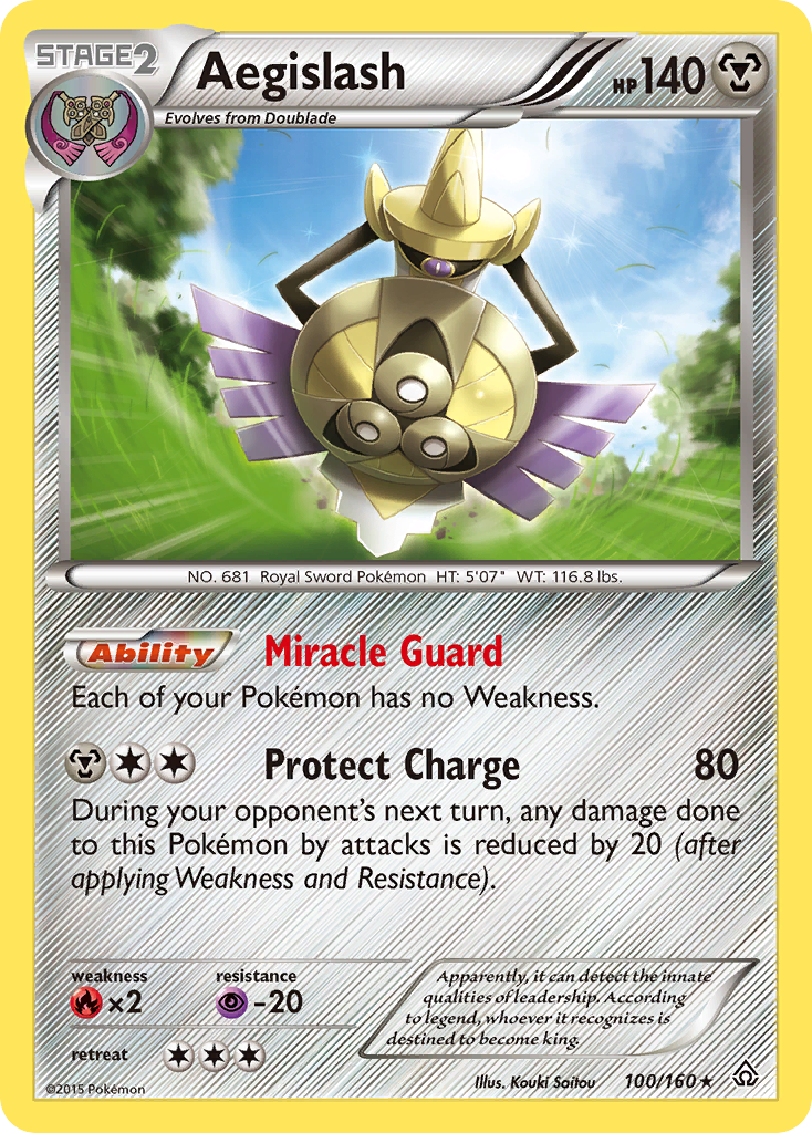 Aegislash (100/160) [XY: Primal Clash] | RetroPlay Games