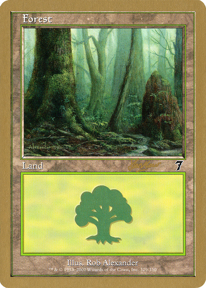 Forest (329) (Sim Han How) [World Championship Decks 2002] | RetroPlay Games