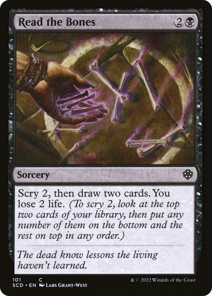 Read the Bones [Starter Commander Decks] | RetroPlay Games