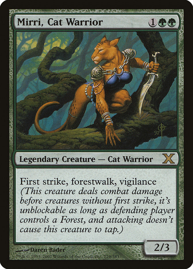Mirri, Cat Warrior [Tenth Edition] | RetroPlay Games
