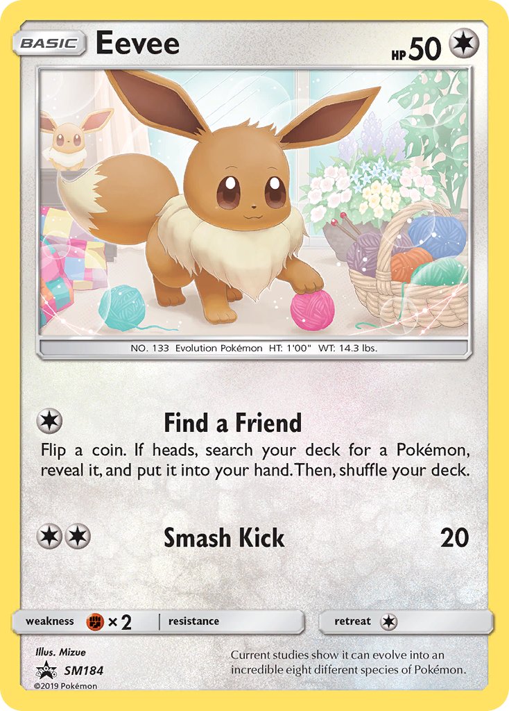 Eevee (SM184) [Sun & Moon: Black Star Promos] | RetroPlay Games