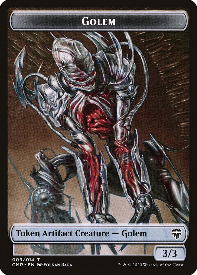 Copy (013) // Golem Token [Commander Legends Tokens] | RetroPlay Games