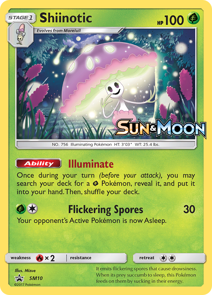 Shiinotic (SM10) [Sun & Moon: Black Star Promos] | RetroPlay Games