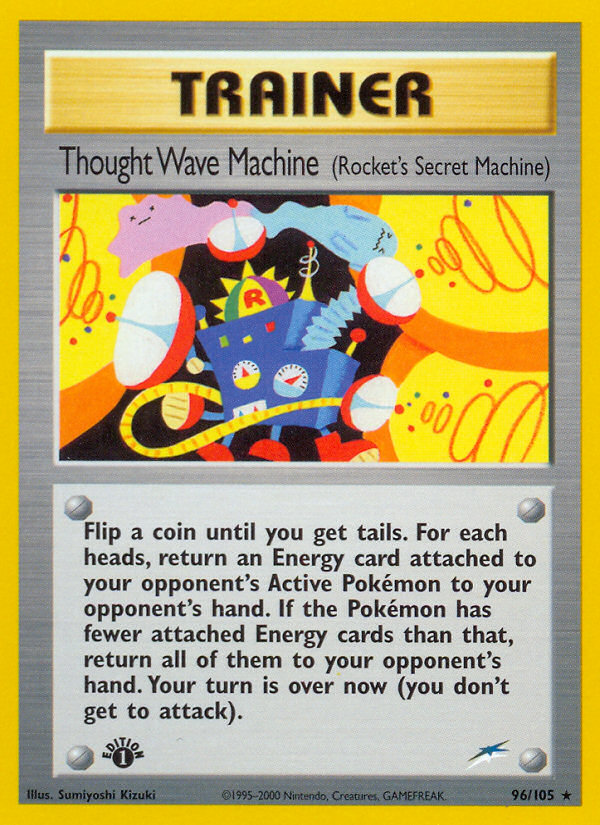 Thought Wave Machine (96/105) (Rocket's Secret Machine) [Neo Destiny 1st Edition] | RetroPlay Games