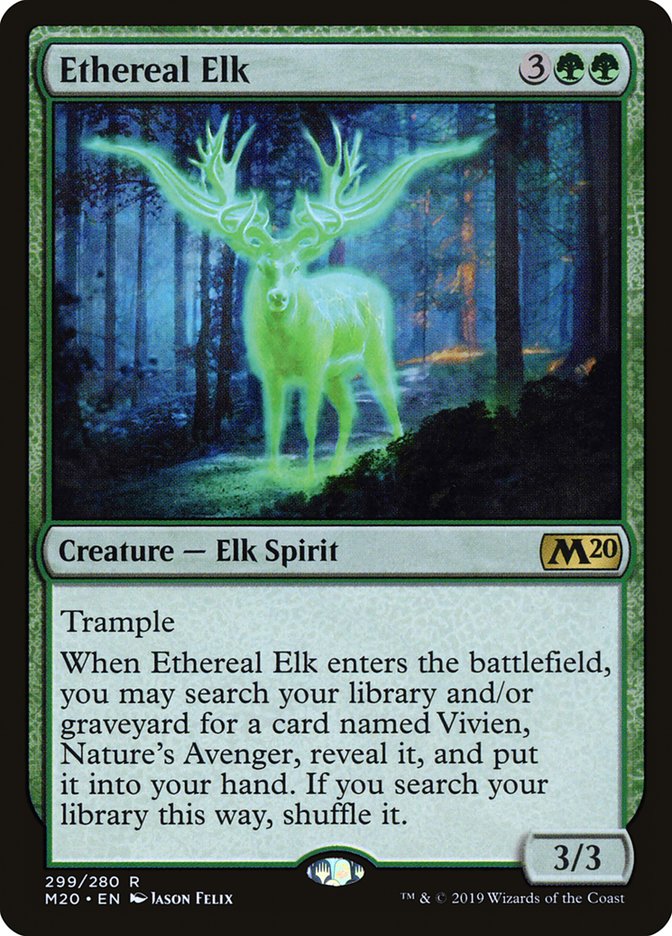 Ethereal Elk [Core Set 2020] | RetroPlay Games