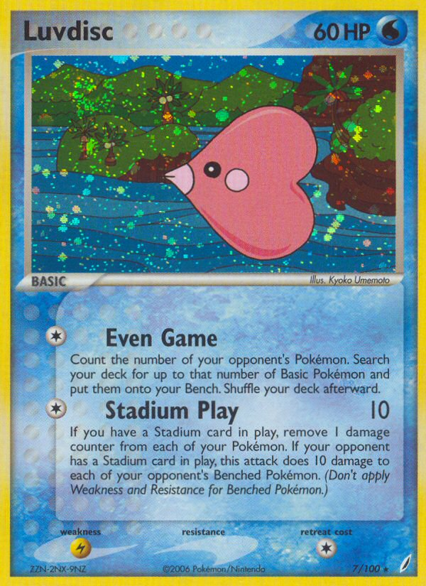 Luvdisc (7/100) [EX: Crystal Guardians] | RetroPlay Games