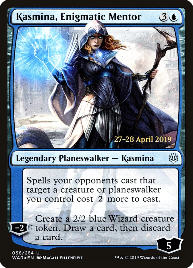 Kasmina, Enigmatic Mentor  [War of the Spark Prerelease Promos] | RetroPlay Games