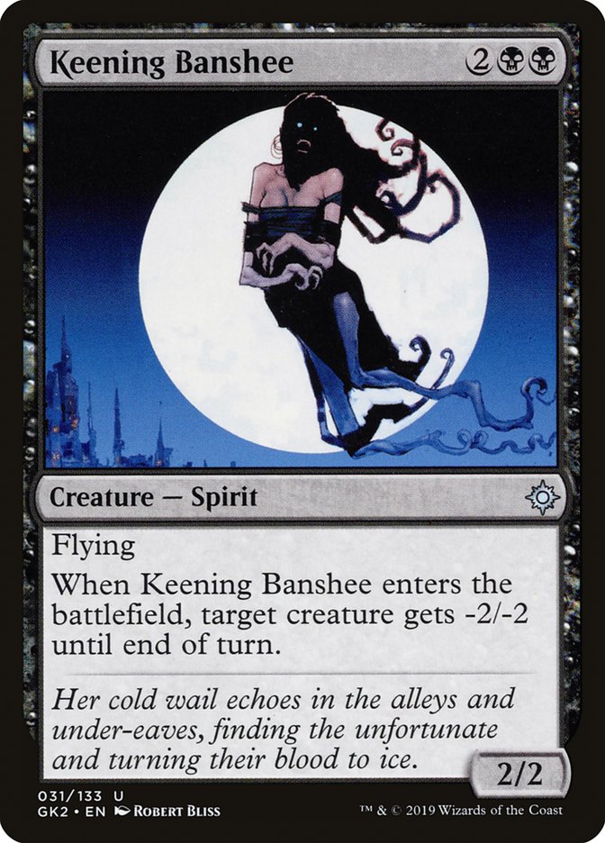 Keening Banshee [Ravnica Allegiance Guild Kit] | RetroPlay Games