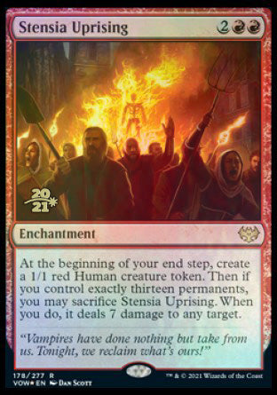 Stensia Uprising [Innistrad: Crimson Vow Prerelease Promos] | RetroPlay Games