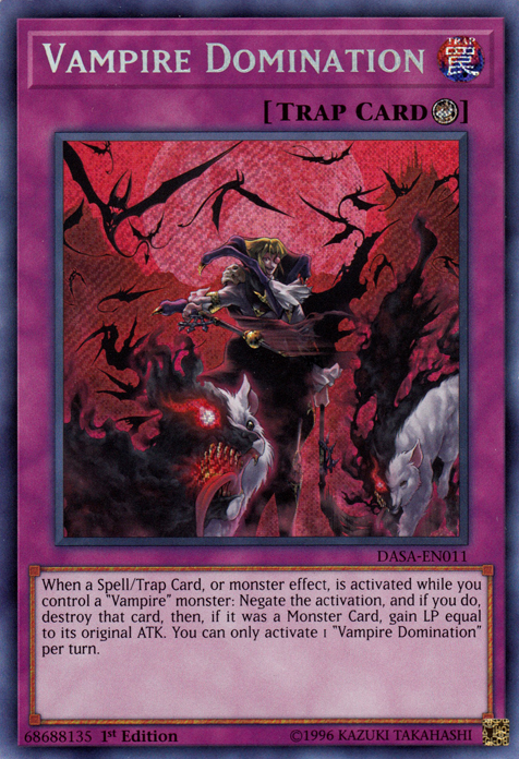 Vampire Domination [DASA-EN011] Secret Rare | RetroPlay Games