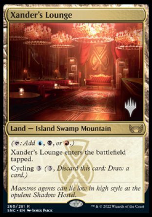 Xander's Lounge (Promo Pack) [Streets of New Capenna Promos] | RetroPlay Games