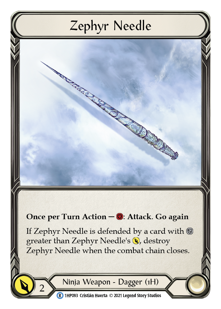 Zephyr Needle (Left) [1HP093] (History Pack 1) | RetroPlay Games