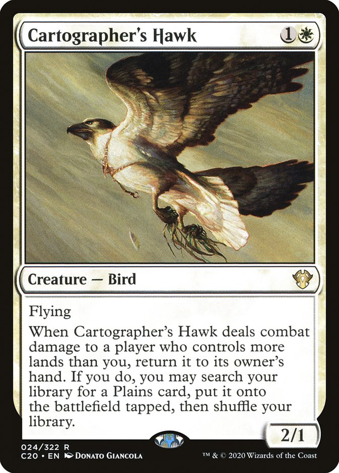 Cartographer's Hawk [Commander 2020] | RetroPlay Games