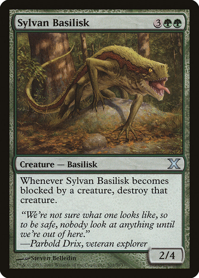 Sylvan Basilisk [Tenth Edition] | RetroPlay Games