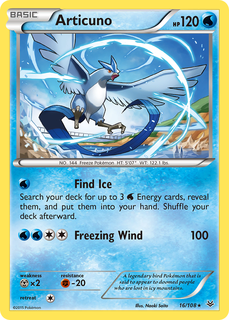 Articuno (16/108) [XY: Roaring Skies] | RetroPlay Games