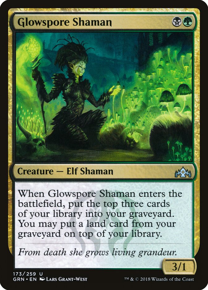 Glowspore Shaman [Guilds of Ravnica] | RetroPlay Games