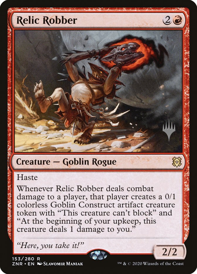 Relic Robber (Promo Pack) [Zendikar Rising Promos] | RetroPlay Games