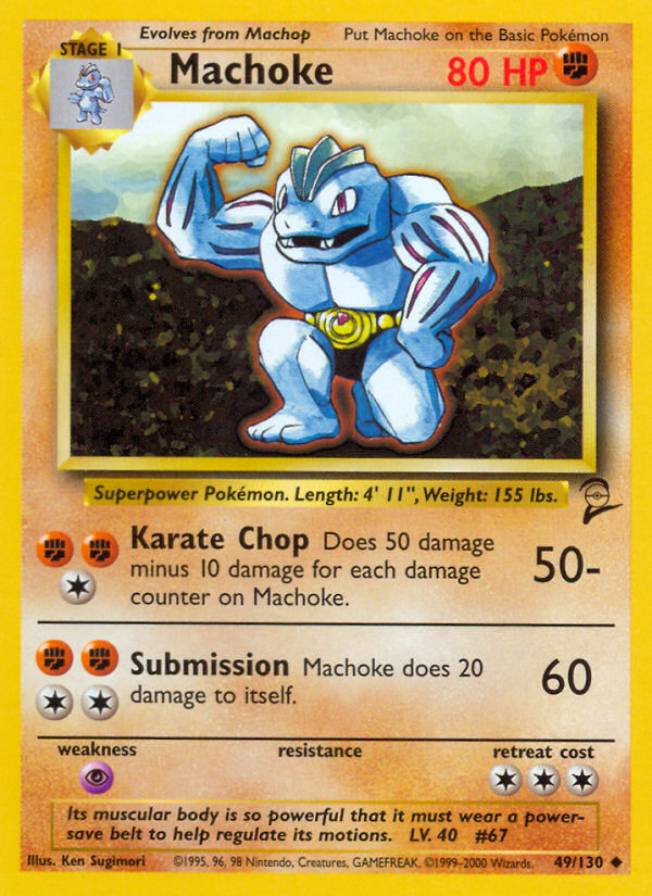 Machoke (49/130) [Base Set 2] | RetroPlay Games