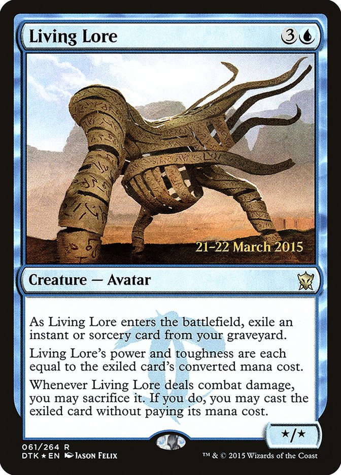 Living Lore  [Dragons of Tarkir Prerelease Promos] | RetroPlay Games