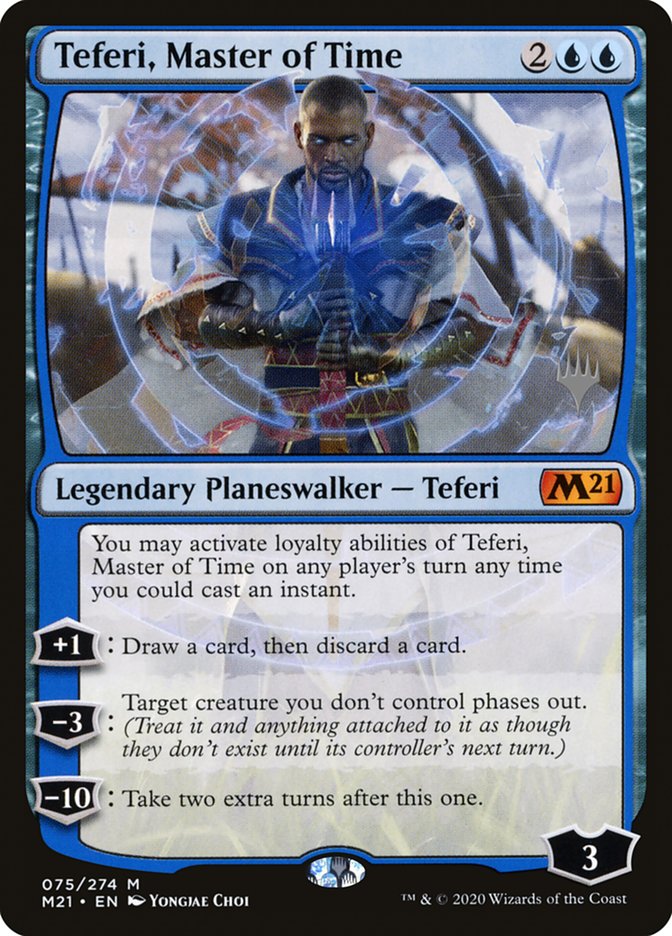 Teferi, Master of Time (Promo Pack) [Core Set 2021 Promos] | RetroPlay Games