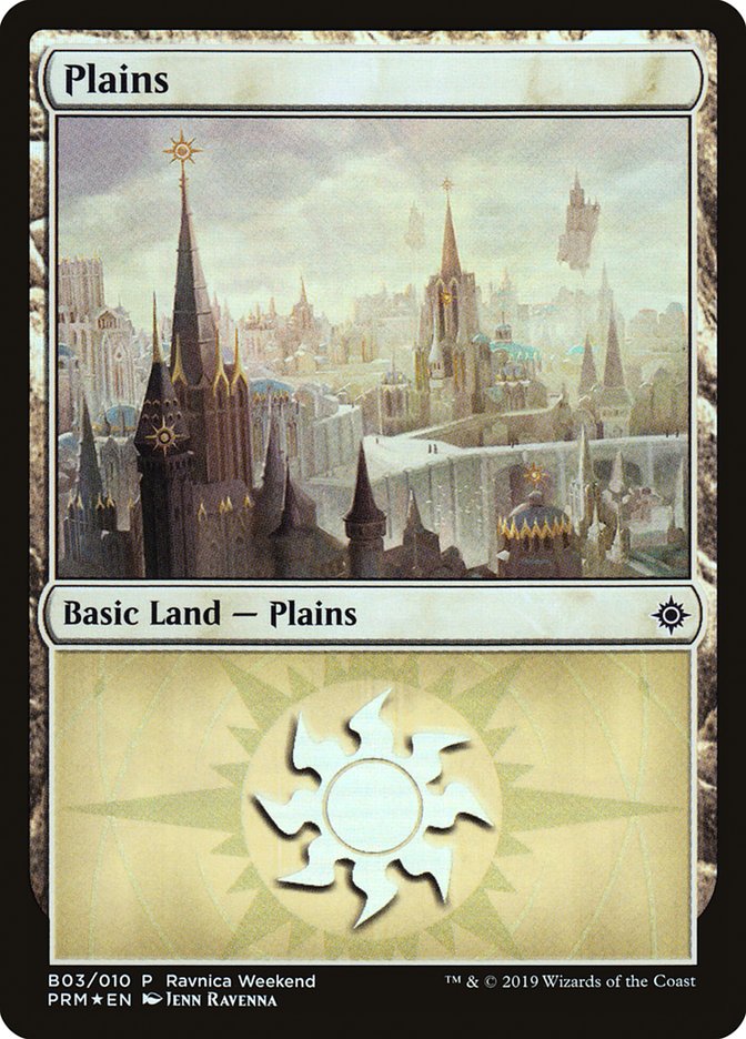 Plains (B03) [Ravnica Allegiance Guild Kit] | RetroPlay Games