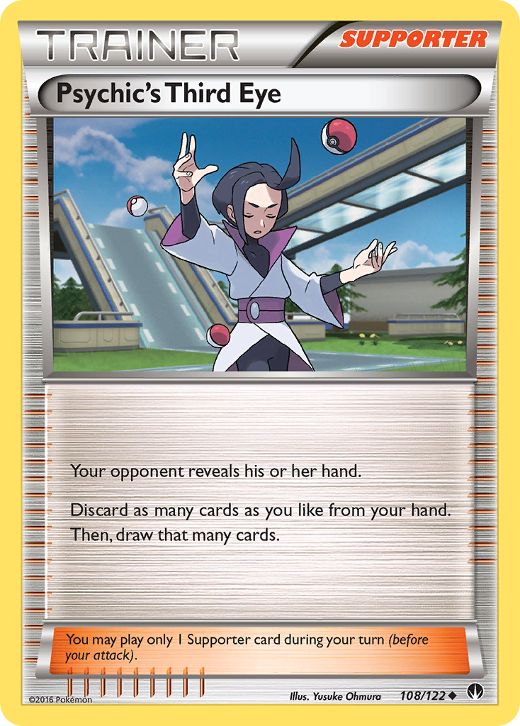 Psychic's Third Eye (108/122) [XY: BREAKpoint] | RetroPlay Games