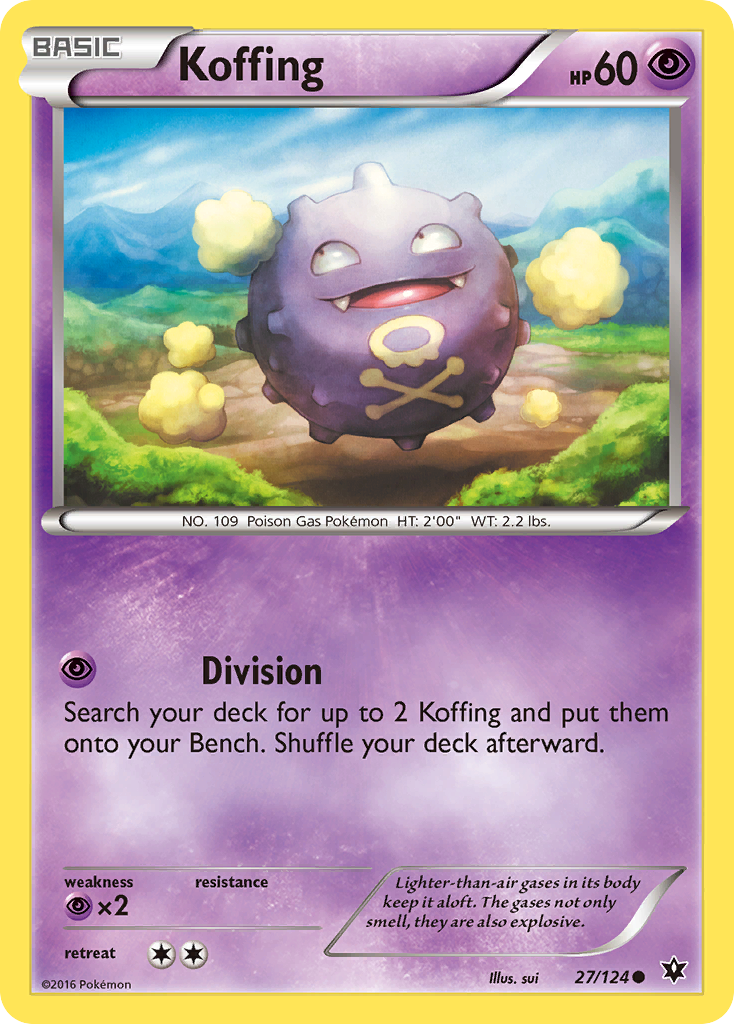 Koffing (27/124) [XY: Fates Collide] | RetroPlay Games