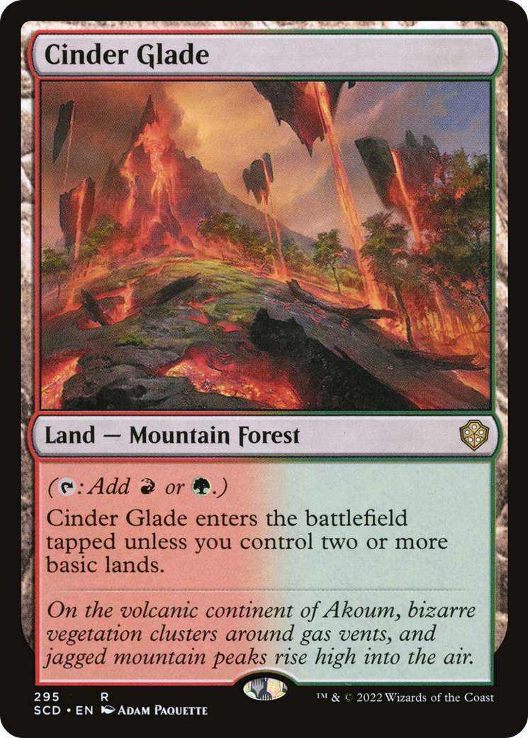 Cinder Glade [Starter Commander Decks] | RetroPlay Games