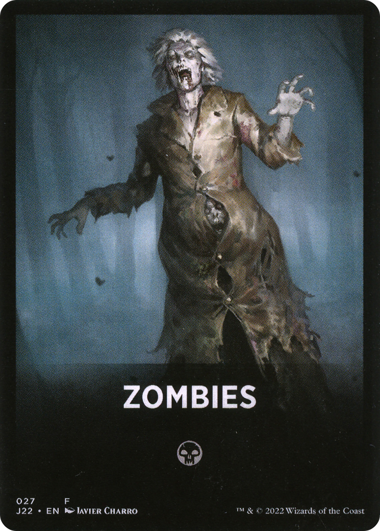 Zombies Theme Card [Jumpstart 2022 Front Cards] | RetroPlay Games
