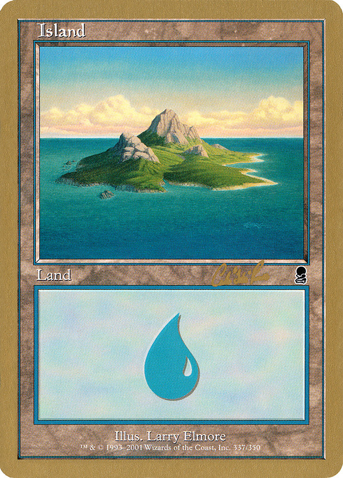 Island (cr337a) (Carlos Romao) [World Championship Decks 2002] | RetroPlay Games