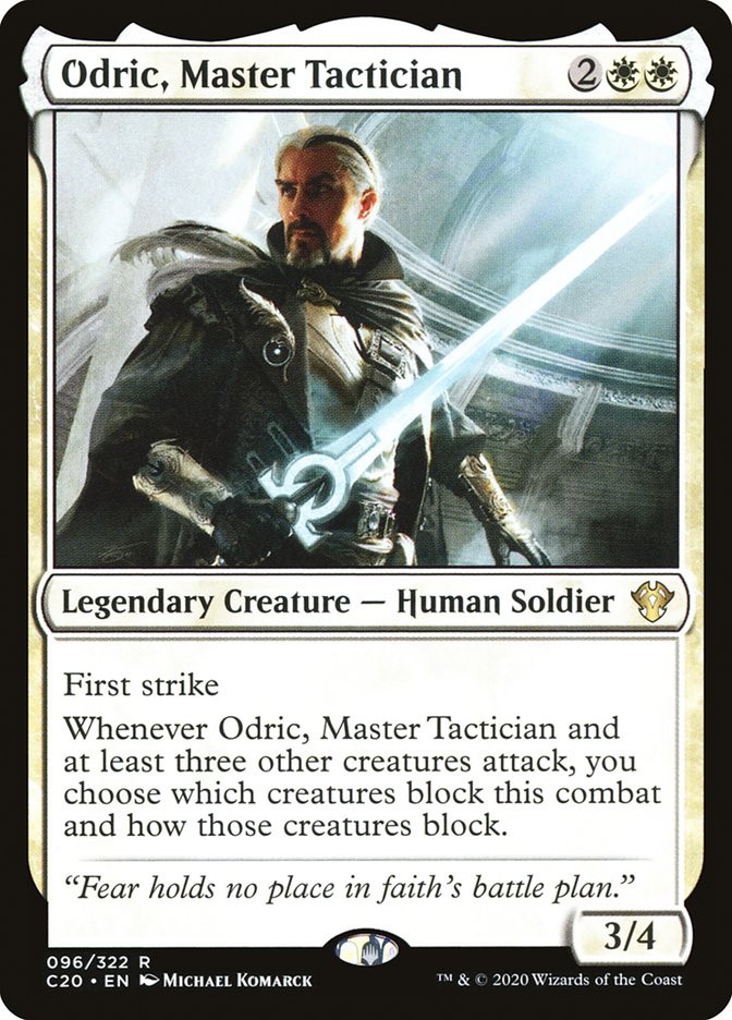 Odric, Master Tactician [Commander 2020] | RetroPlay Games