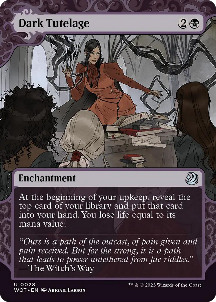 Dark Tutelage [Wilds of Eldraine: Enchanting Tales] | RetroPlay Games