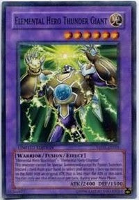 Elemental Hero Thunder Giant [MF01-EN001] Parallel Rare | RetroPlay Games