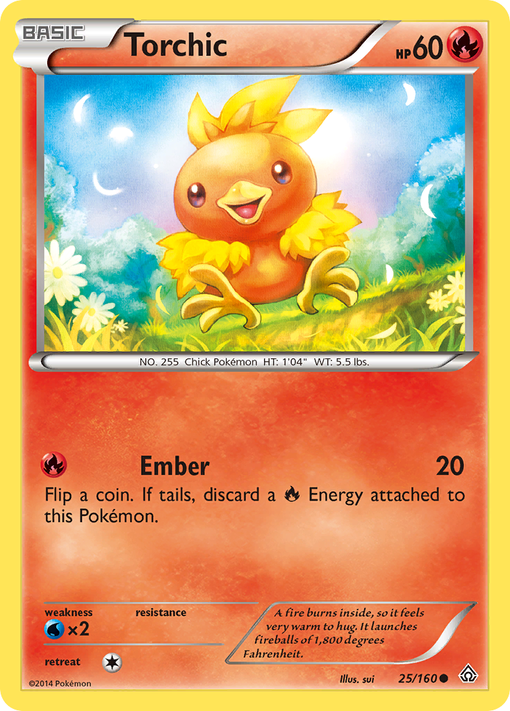 Torchic (25/160) [XY: Primal Clash] | RetroPlay Games