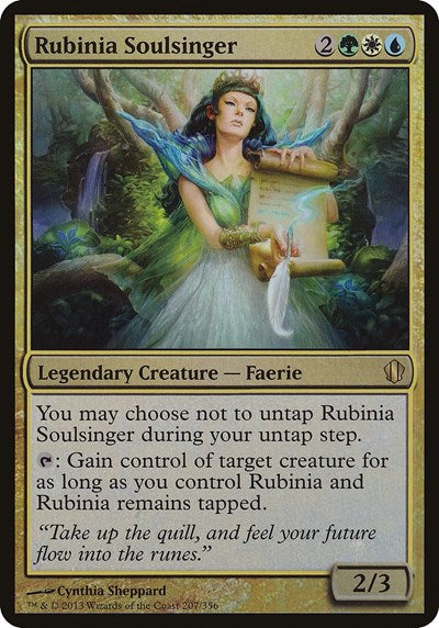 Rubinia Soulsinger (Commander 2013) [Commander 2013 Oversized] | RetroPlay Games