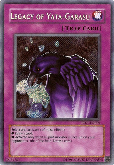 Legacy of Yata-Garasu [PP01-EN009] Secret Rare | RetroPlay Games