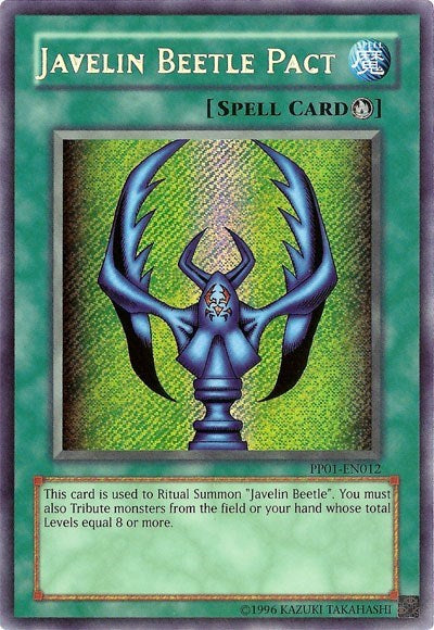 Javelin Beetle Pact [PP01-EN012] Secret Rare | RetroPlay Games