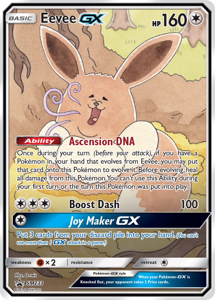 Eevee GX (SM233) [Sun & Moon: Black Star Promos] | RetroPlay Games