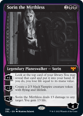 Sorin the Mirthless [Innistrad: Double Feature] | RetroPlay Games