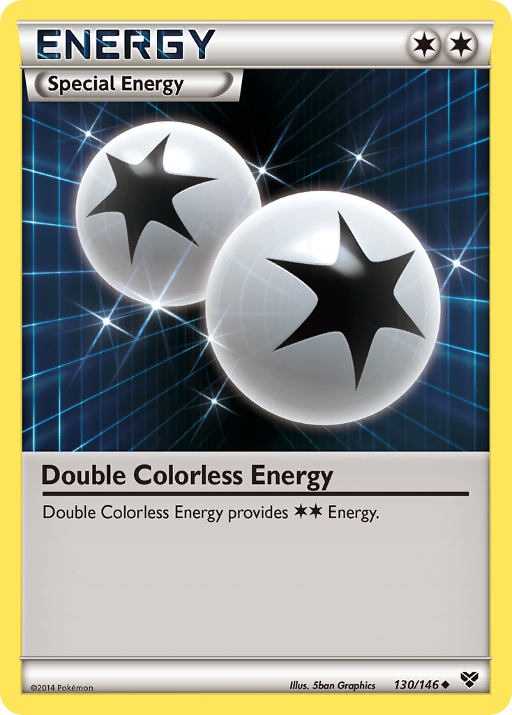 Double Colorless Energy (130/146) [XY: Base Set] | RetroPlay Games