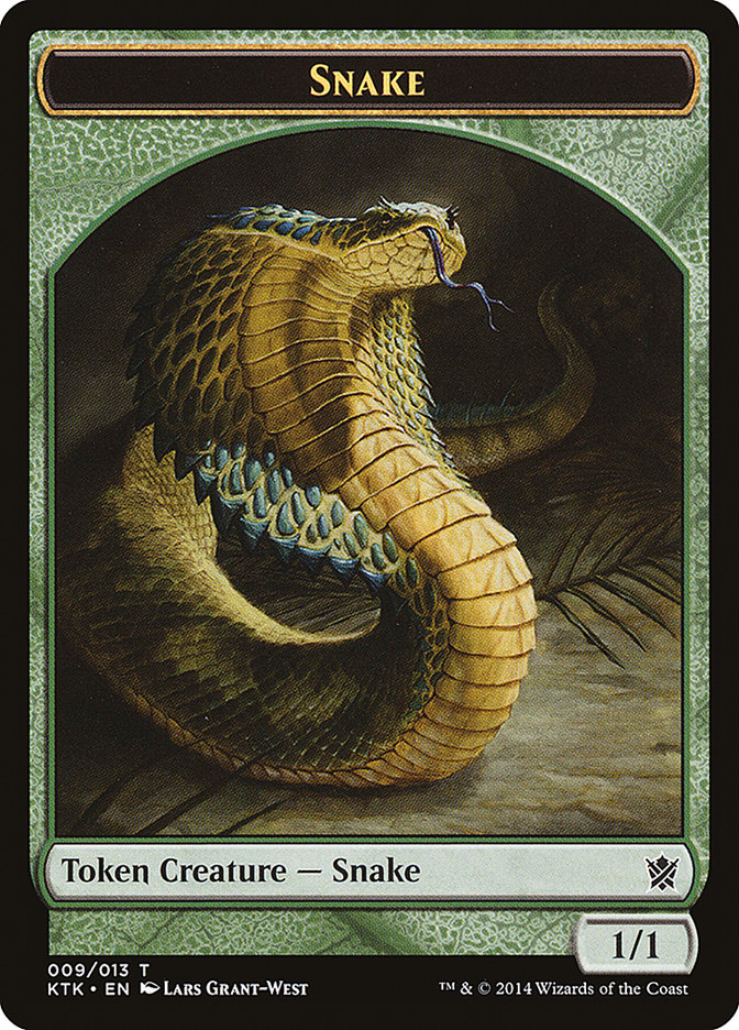 Snake [Khans of Tarkir Tokens] | RetroPlay Games