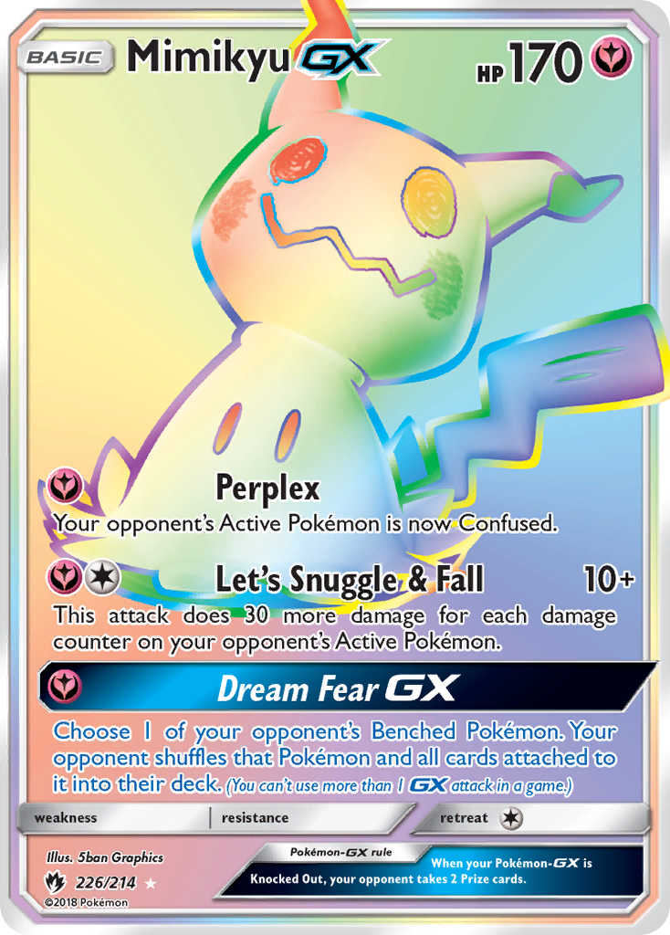 Mimikyu GX (226/214) [Sun & Moon: Lost Thunder] | RetroPlay Games