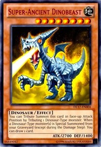 Super-Ancient Dinobeast (Red) [DL17-EN004] Rare | RetroPlay Games