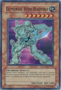 Elemental Hero Bladedge [DR04-EN067] Super Rare | RetroPlay Games