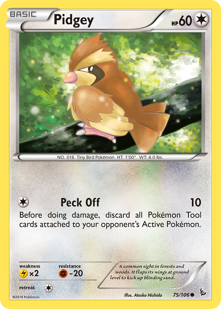 Pidgey (75/106) [XY: Flashfire] | RetroPlay Games