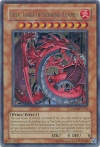 Uria, Lord of Searing Flames [DR04-EN121] Ultra Rare | RetroPlay Games