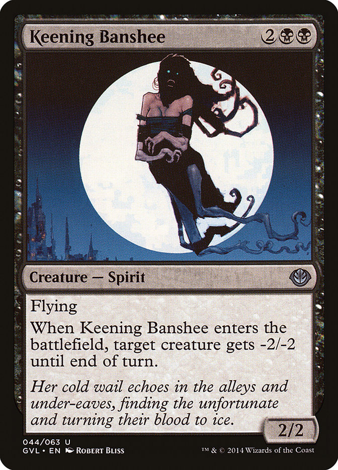 Keening Banshee (Garruk vs. Liliana) [Duel Decks Anthology] | RetroPlay Games