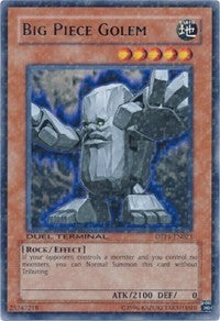 Big Piece Golem [DTP1-EN023] Rare | RetroPlay Games